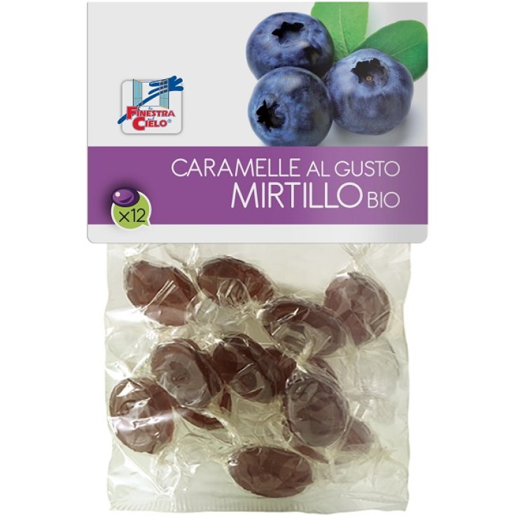 CARAMELLE AL MIRTILLO BIO 60G