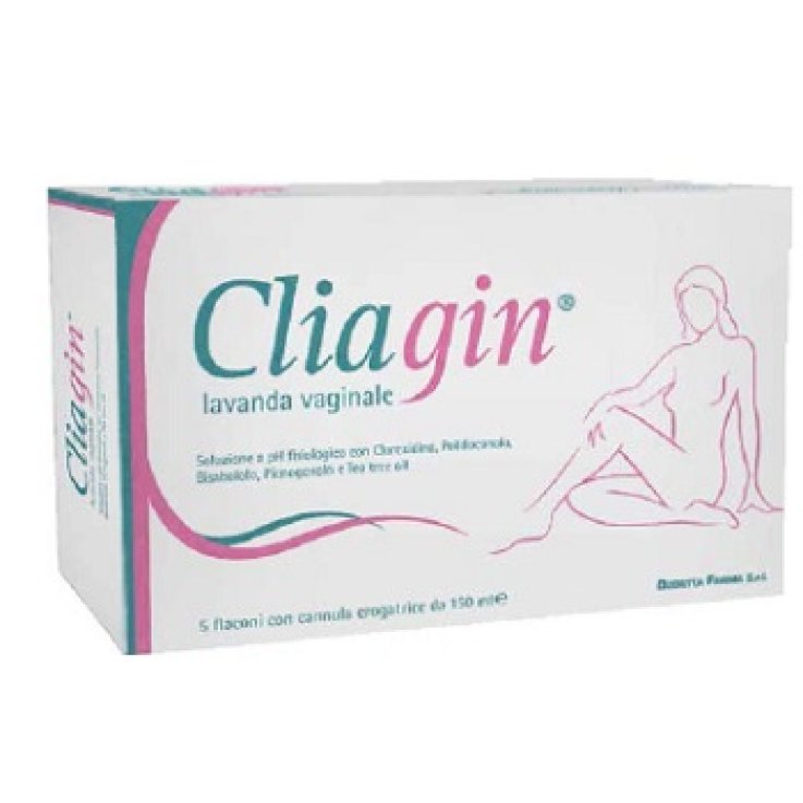 Cliagin lavanda vaginale 150ml 5 pezzi