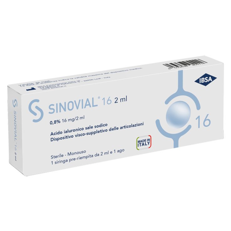 SINOVIAL 0,8% 1 Sir.16mg/2ml