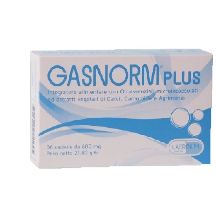 Gasnorm plus integratore alimentare 36 capsule da 23,4 grammi