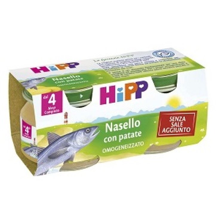 OMO HIPP Bio Nasello Pat.2x80g