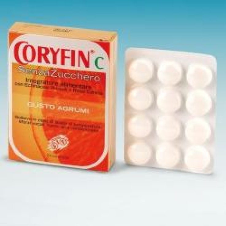 CORYFIN C Senza Zucchero 24 Caramelle Agrumi Sit laboratorio farmac