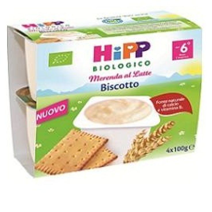 HIPP Bio Mer.Latte Bisc.4x100g