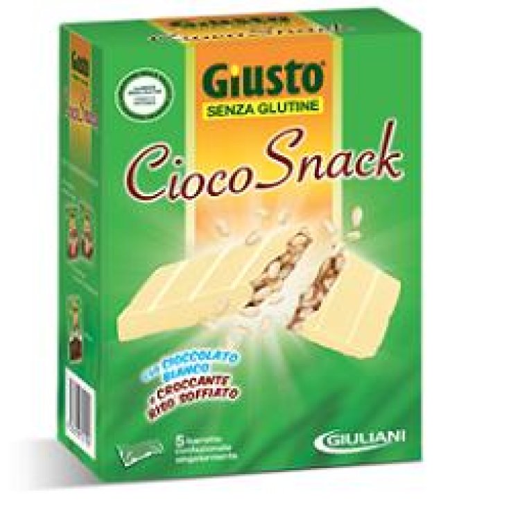 GIUSTO S/G Cioco-Snack Bianco