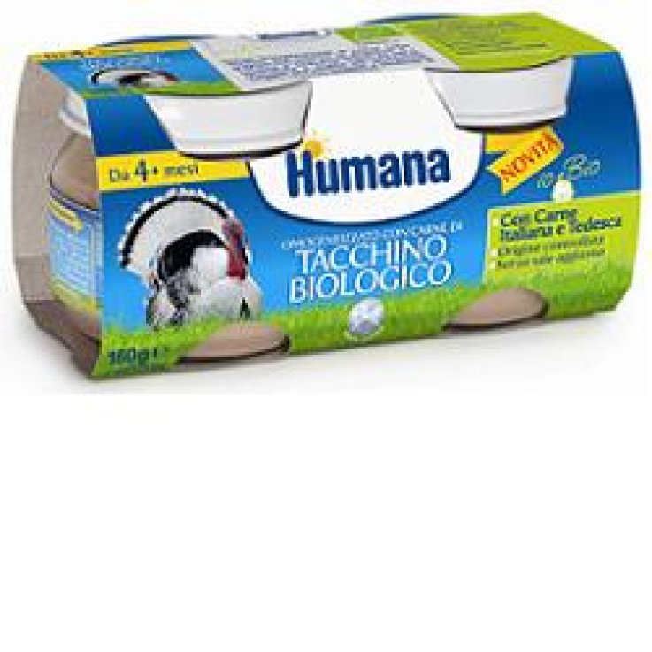 OMO HUMANA Tacchino 2x80g