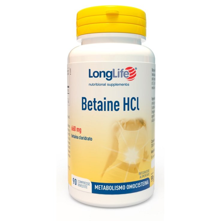 LONGLIFE BETAINE HCL 90 Cpr