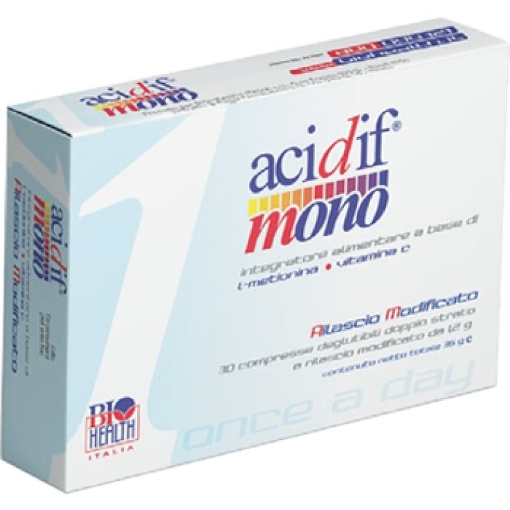 Acidif mono integratore alimentare 30 compresse