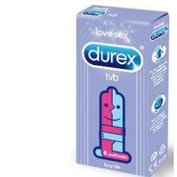 Durex condom tvb profilattico 6 pezzi