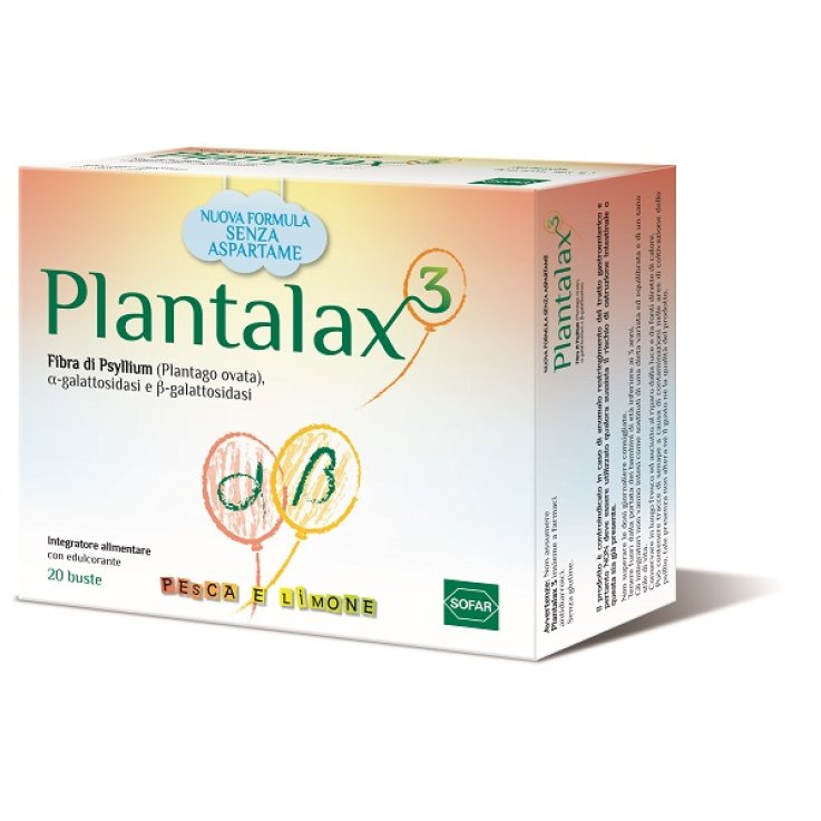 PLANTALAX 3 20 BUSTINE AROMA PESCA LIMONE Sofar