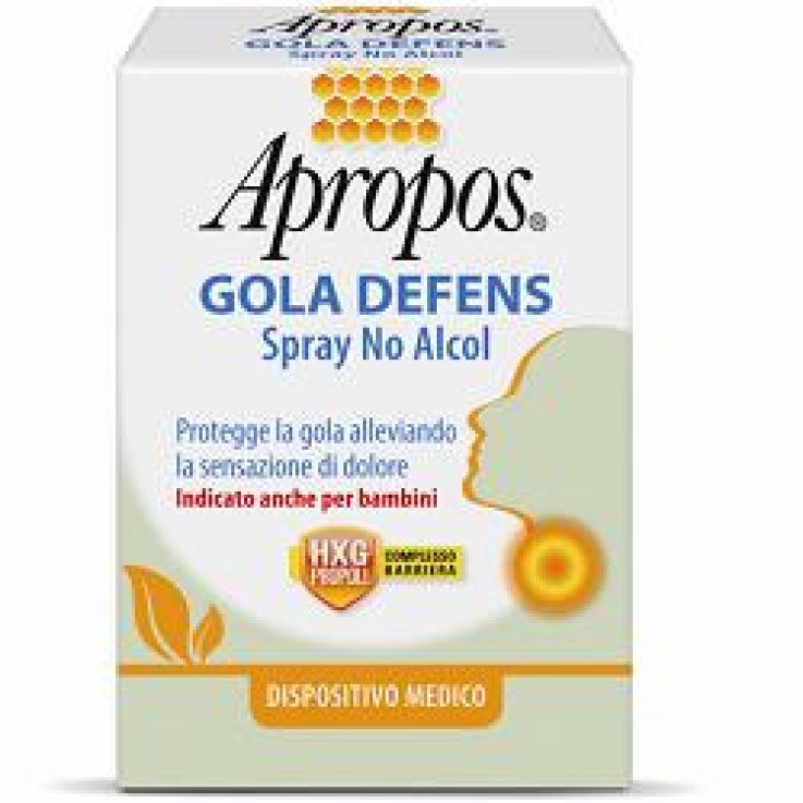 APROPOS GOLA DEFENS SENZA ALCOL 20ML Desa pharma