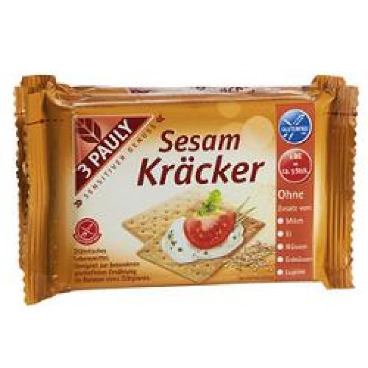 PAULY3 Crackers Sesamo 3x50g