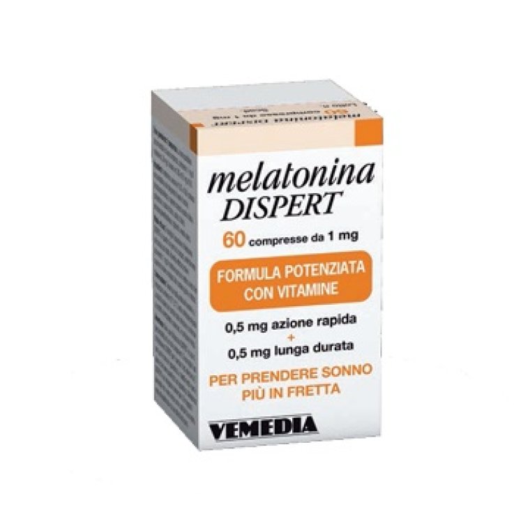 DISPERT Melatonina 60 Compresse 1mg Vemedia pharma