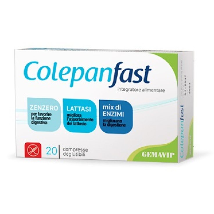 COLEPANFAST 20 Cpr 620mg