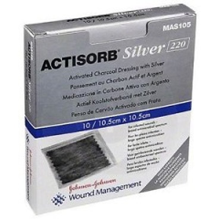 ACTISORB Silver 10,5x10,5  3pz