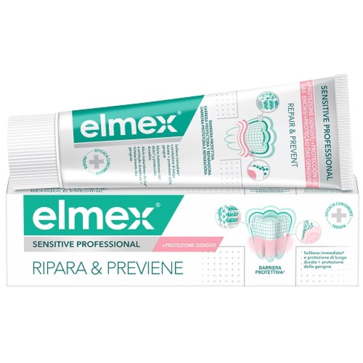 Elmex Sensitive Professional Ripara Previene Dentifricio 75ml