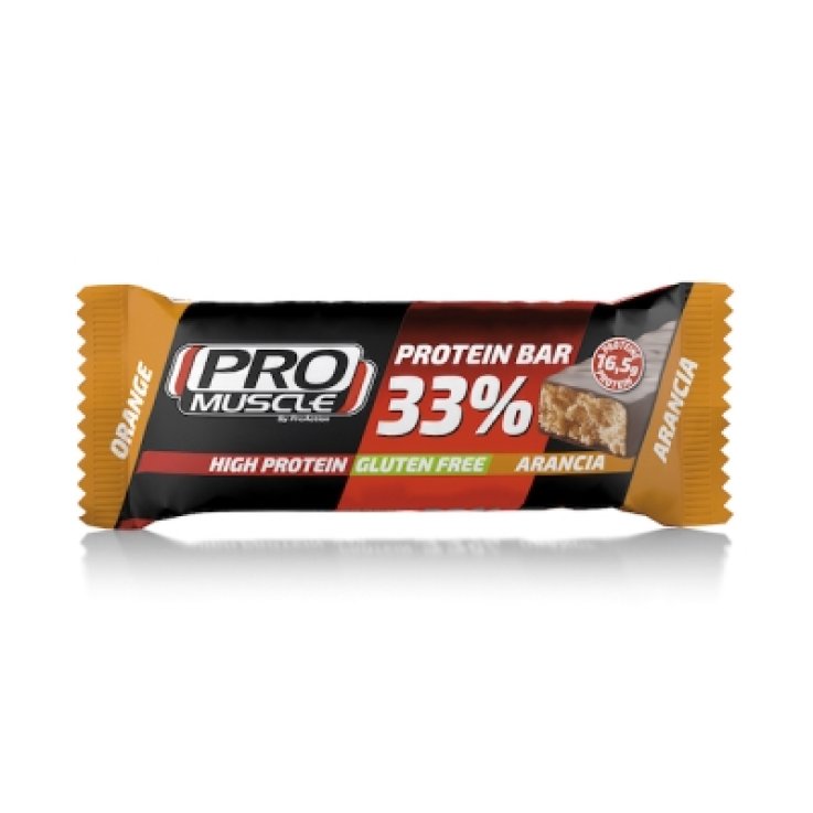 PROMUSCLE Prot.Bar33% Aranc50g