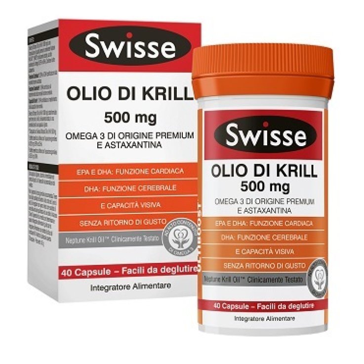 SWISSE Olio Krill  500mg 40Cps