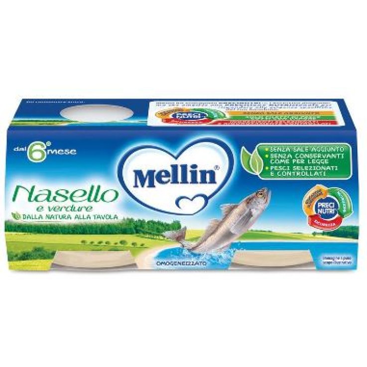 OMO MELLIN Nasello 2x80g