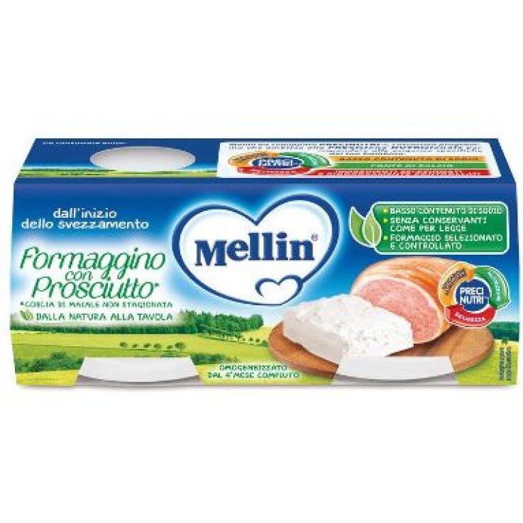 MELLIN Formagg.Prosciutto2x80g