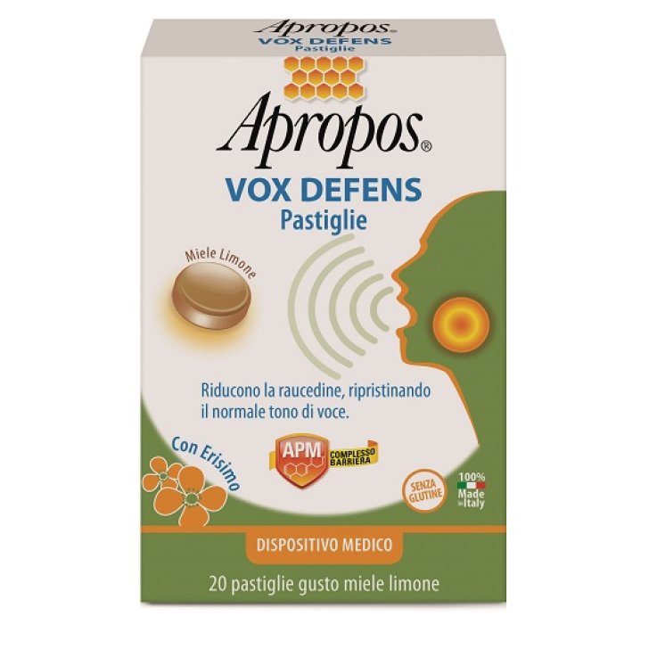 Apropos Vox Defens Pastiglie Miele Limone 20 pastiglie