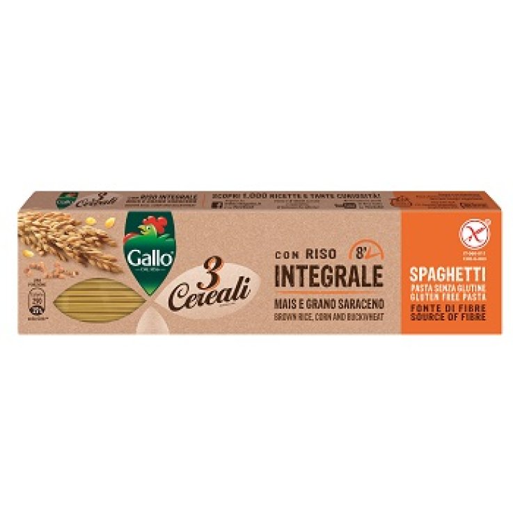 PASTA INT 3CEREALI SPAGHE 250G