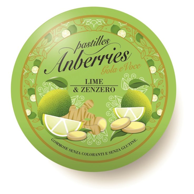 ANBERRIES LIME & ZENZERO