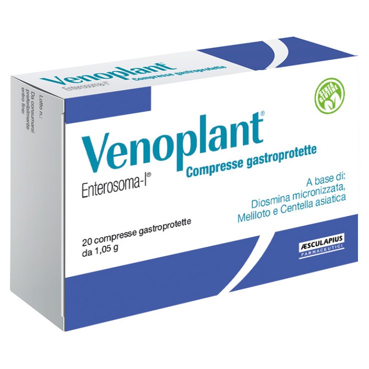 VENOPLANT 20 Compresse 1,2g Aesculapius farmaceutici 