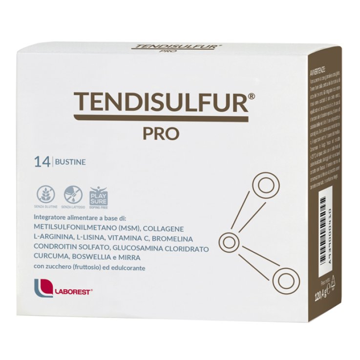 Laborest Tendisulfur Pro Integratore Alimentare 14 Bustine 