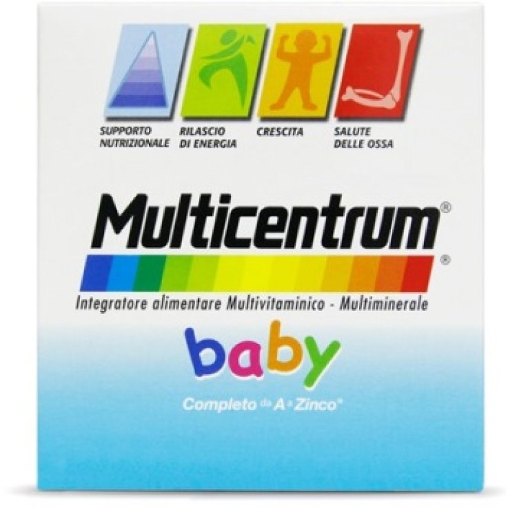 Multicentrum Baby Integratore Multivitaminico Multiminerale 14 Bustine