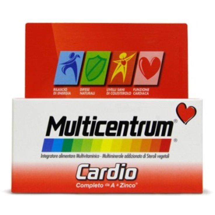 Multicentrum Cardio Integratore Alimentare Multivitaminico Multiminerale 60 compresse
