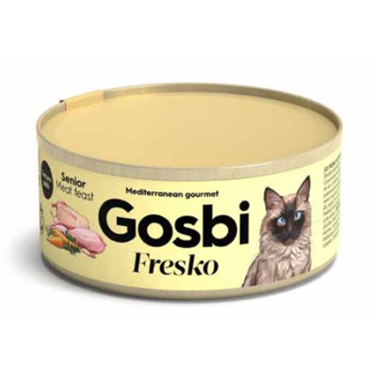 GOSBI FRESKO CAT SEN MEAT FEAS