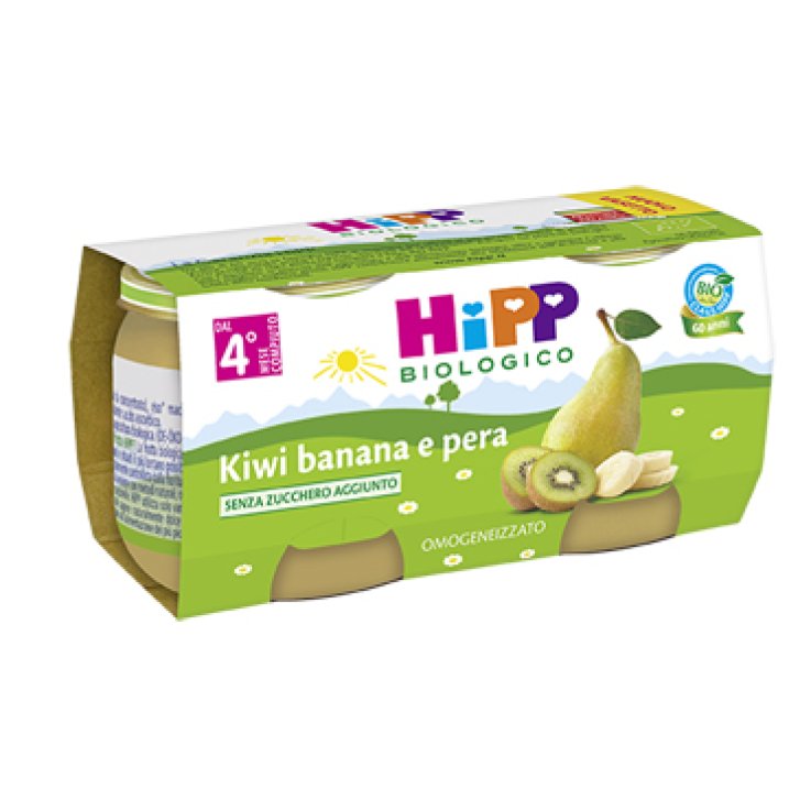 OMO HIPP Bio Kiwi/Ba/Pera2x80g