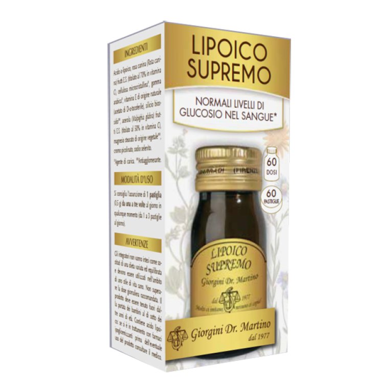 LIPOICO SUPREMO 30G PASTIGLIE