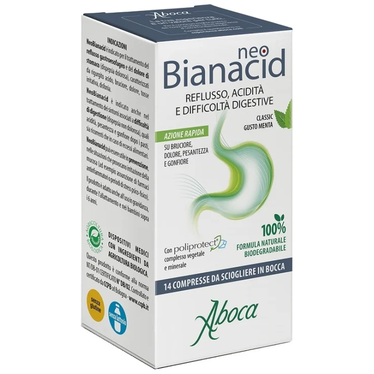 NEOBIANACID 45 COMPRESSE MASTICABILI Aboca 