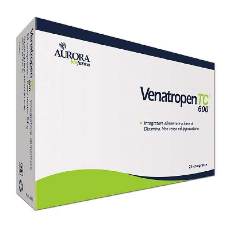 VENATROPEN TC 600 24 Compresse Aurora biofarma