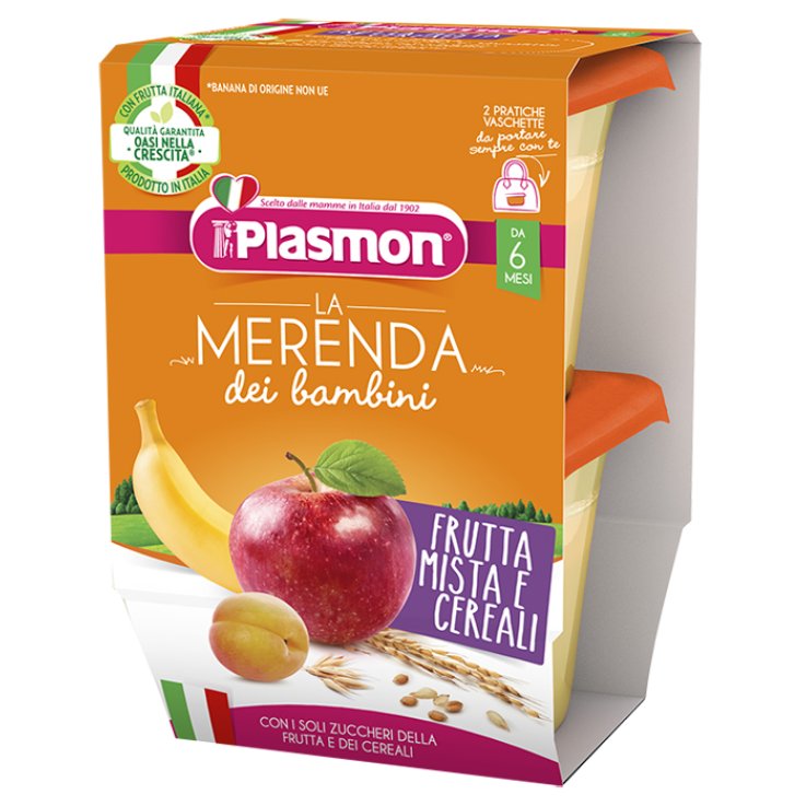 PLASMON*Mer.Frutta/Cer.2x120g