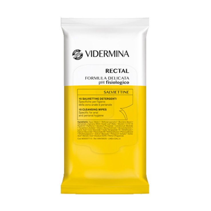 VIDERMINA Rectal Salv.15pz