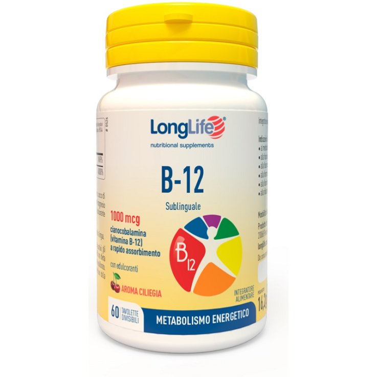 LONGLIFE B12 1000mcg 60 Cpr