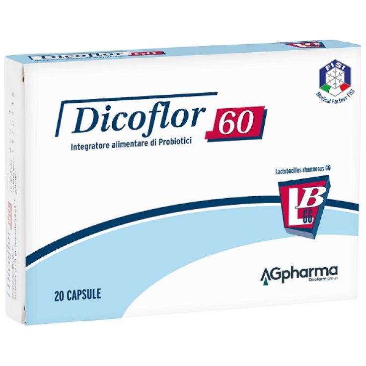 Dicoflor 60 fermenti lattici 20 capsule