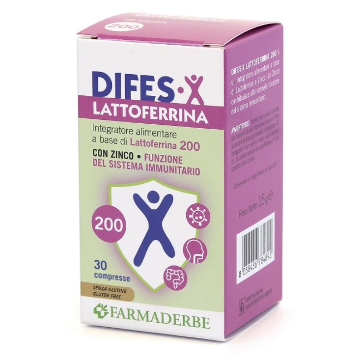 DIFES-X Lattoferrina200 30 Cpr