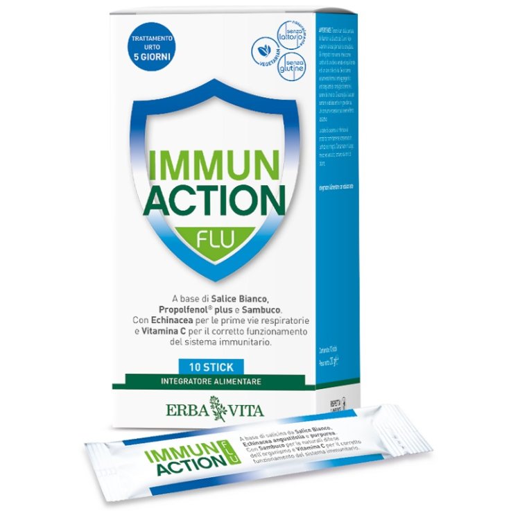 IMMUN ACTION FLU 10STICKPACK