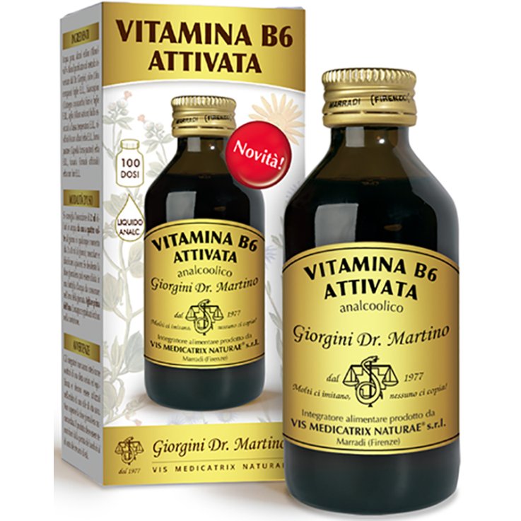 VITAMINA  B6 ATTIVATA Liquida 100 ml DR.GIORGINI SER-VIS Srl