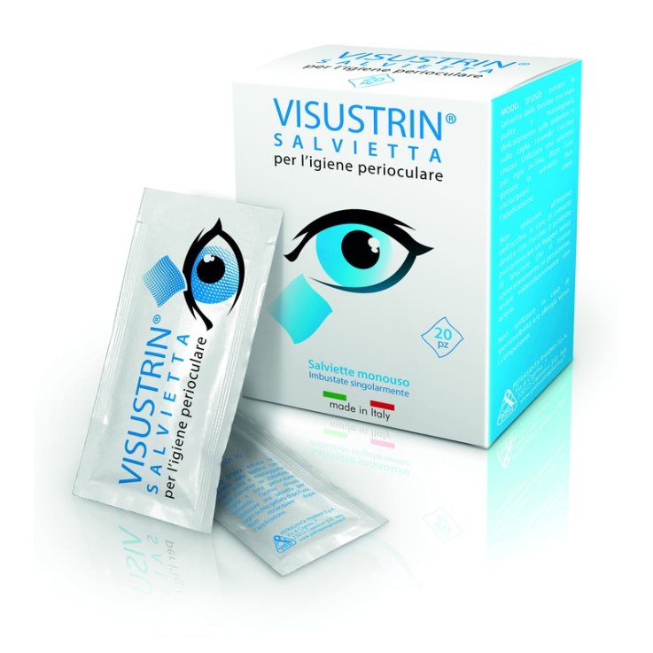 VISUSTRIN Salviette Oculari 20pz