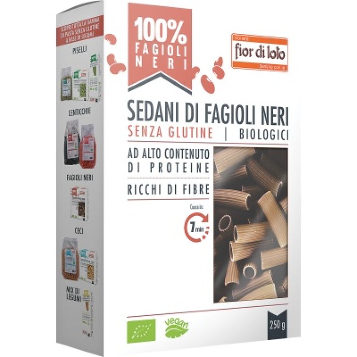 SEDANI FAGIOLI NERI S/GL 250G