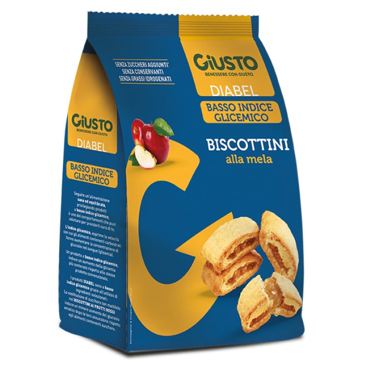 GIUSTO DIABEL BISCOTTINI MELA