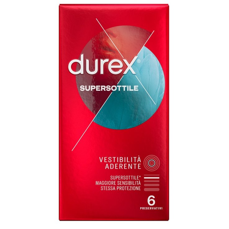 DUREX SUPERSOTTILE CLOSE FIT6P