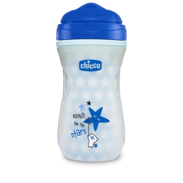 CHICCO TAZZA GLOWING 14 MESI+ AZZURRA