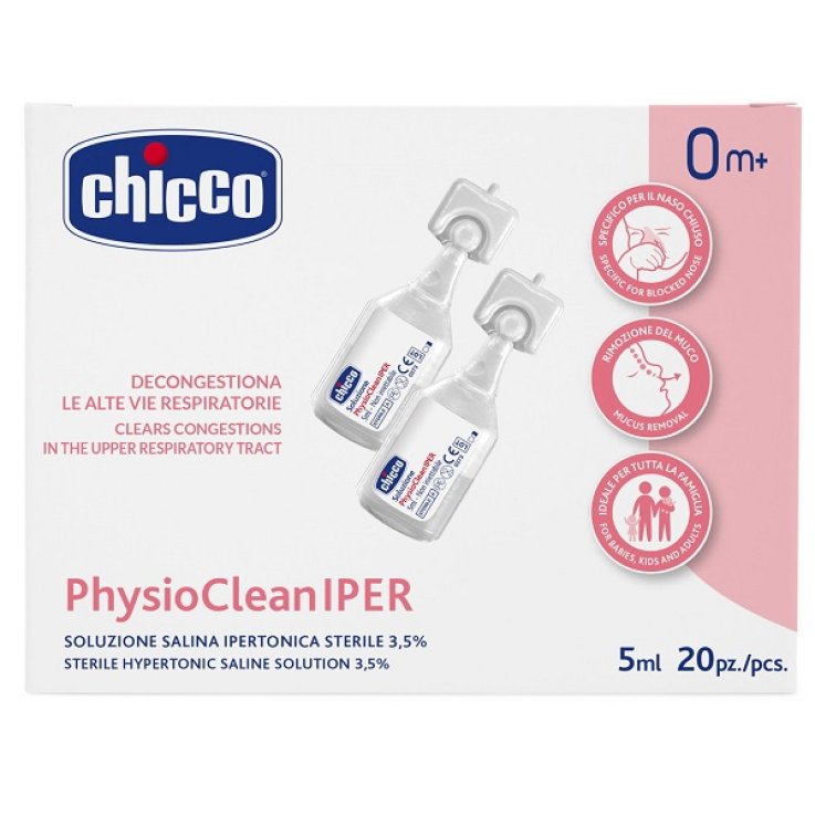 SOLUZIONE HYPERTONIC PHYSIOCLEANIPER CHICCO 20X5ML