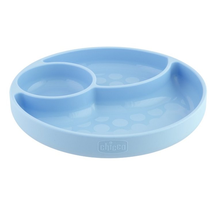 CHICCO - Piatto Con Ventosa Silicone Boy 12m+