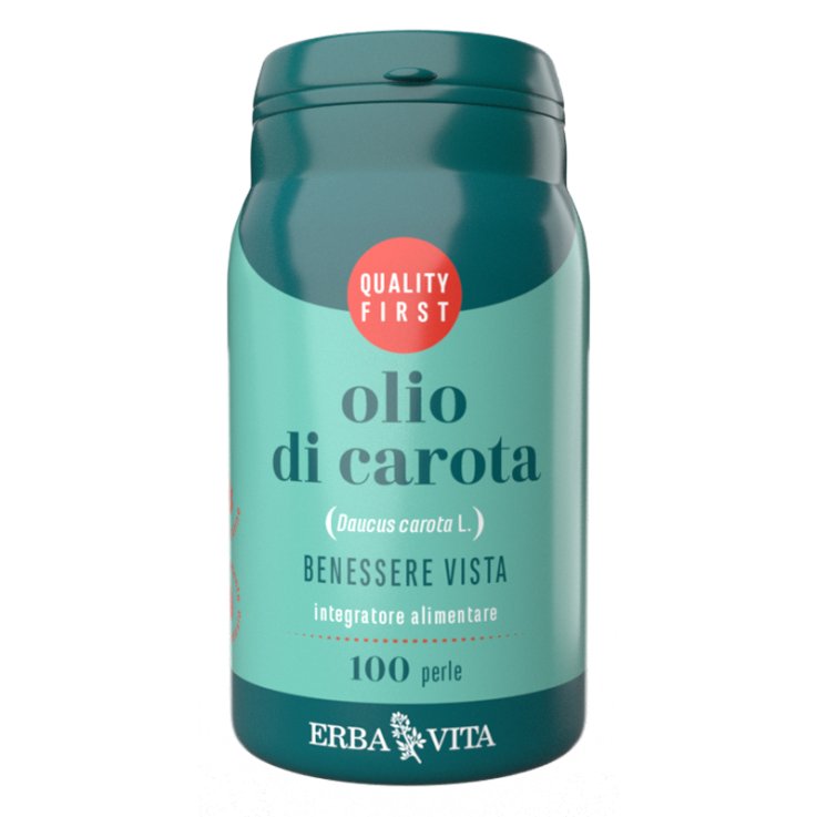 OLIO Carota 100 Perle ERBA VITA